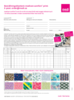Beställningsblankett rundstickade knästrumpor mediven comfort print